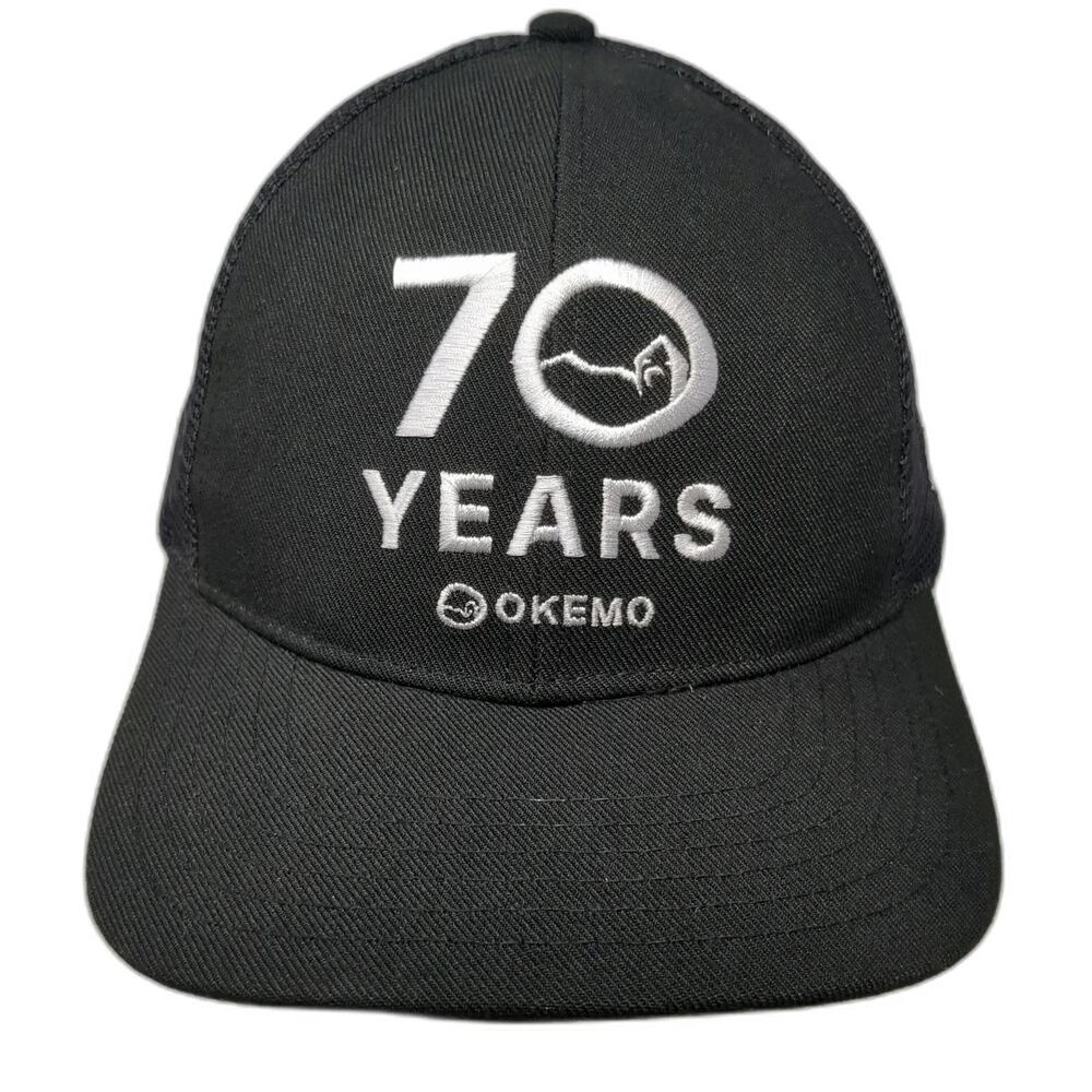 Vail Resorts Trucker Hat Black One Size Okemo 70 Years Pepsi Staff Mesh Ski